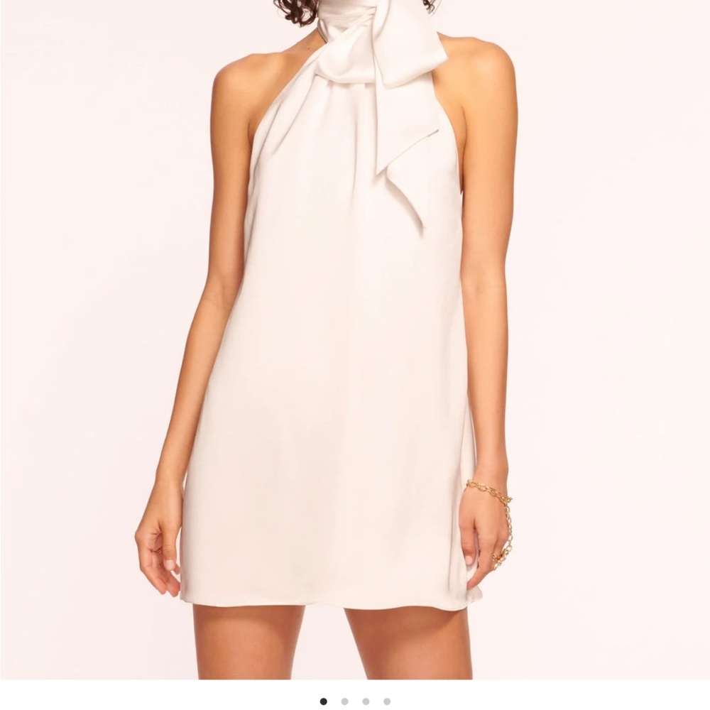 Ramy Brook Cream Mini Dress